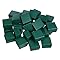 SHOWERORO 32 piezas Cajitas Joyero Mini de Cartón con Almohadilla Protectora Verde Organizador Portátil para Anillos Collares Pendientes y Pulseras de Unidades para Viajes Bodas y Fiestas