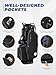 Sturdum 7 Way Golf Stand Bag, Lightweight Golf Bags for Men Women with Full-Length Dividers, Ergonomic Design, Weather-Resistant, Multi Pockets
