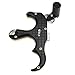 MILAEM Automatic 3-Finger Bow Release Metal Thumb Release Compound Bow Release Aid Trigger (Black)