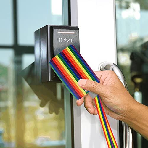 Lgbt Awareness Pride Badge Holder With Lanyard Lanyards Id Badges Rainbow Flag Vertical Card Case Protector Pouch With Clear Window For Gay Pride For Teacher Nurse Doctor 2 Pack (Lgbt Pride) #TOP7