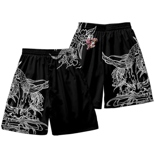 Men's Japanese Kimono Jacket Set Loose Open Front Cardigan Suits Vintage Seven Sleeve Two Piece Coat Robe3