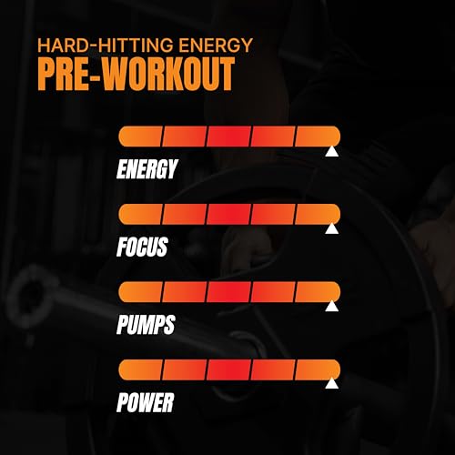 Image of HYDE Xtreme - Hard Hitting Energy Pre Workout Supplement | Caffeine, Beta-alanine, Creatine HCl, L-arginine | For Muscle Pump, Vascularity, Strength and Focus | 30 servings, 195g (Fruit Punch)