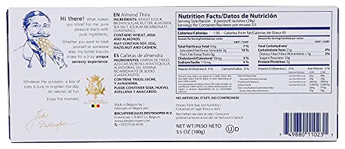 Miniatura 2 de Jules Destrooper Almond Thins 3.5 Oz. Pack Of 4