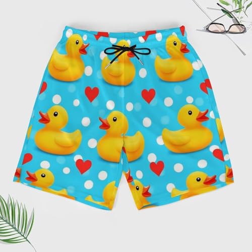 Relaxed Men's Big & Tall Swim Trunks Board Shorts for Beach Gym Surf3