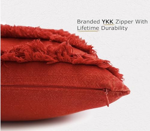 Image of TODY Cushion Cover 16 inch x 16 inch Set of 2 | Boho 16 16 Cushion Cover for Sofa, Bed | Rectangle 16x16 Cushion Covers for Home decor