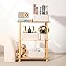 MiniArk Small Storage Baskets for Organizing | Closet Organizer Bins | Shelf Toy Basket | Woven Rope Baskets | Cube Decorative Box | Shallow Basket | 11.5x7.5x4.7” | 3 Packs Rainbow