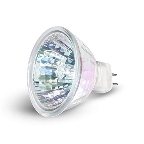 Gmy 6-Pack Mr16 12V 20W Bulb, 4000Hr Long Lifetime, Warm White Dimmable Gu5.3 Bi-Pin Base Spotlight Mr16 Halogen Bulb For Desk Lamp, Track Light #TOP2