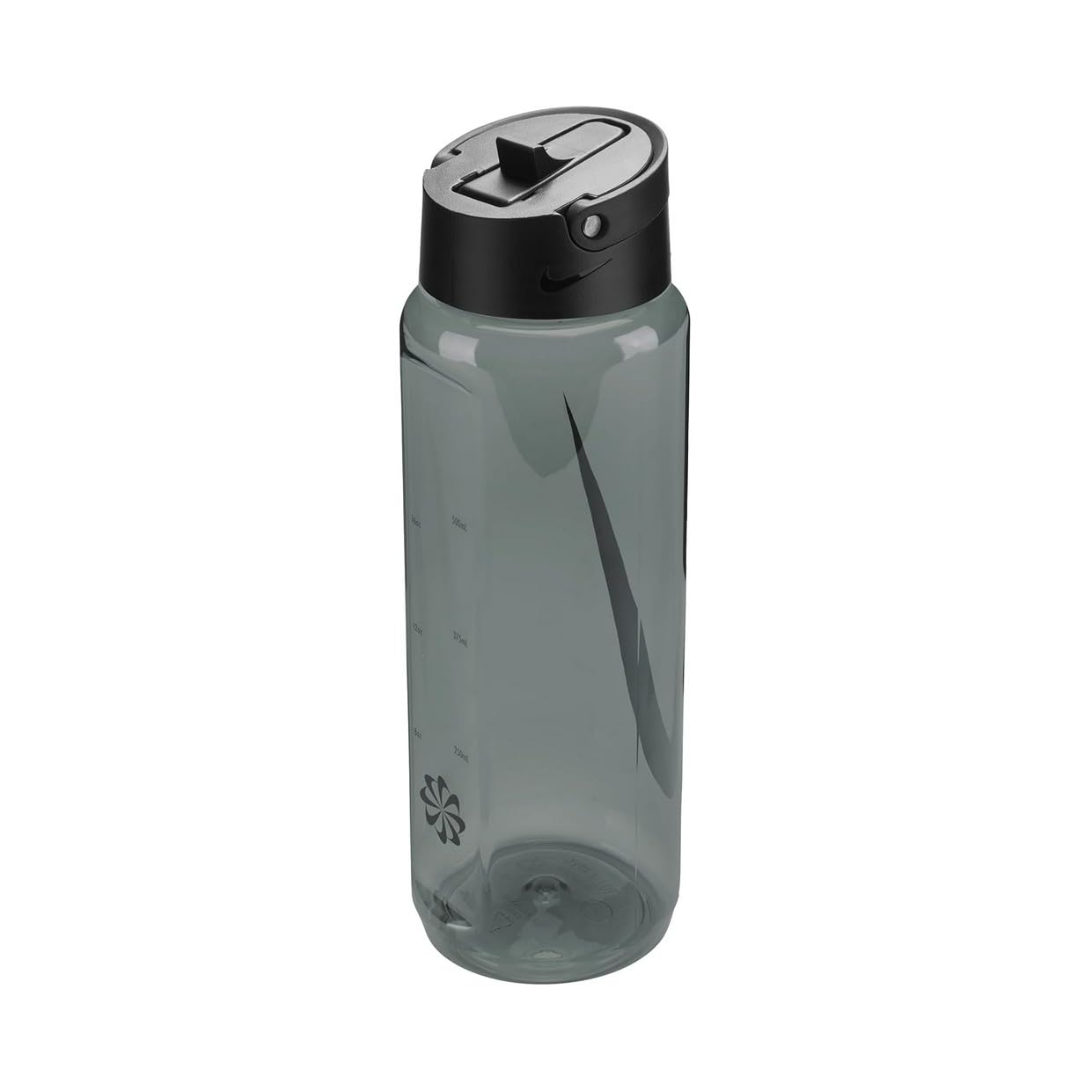 Nike TR Renew Recharge Straw Bottle 24oz 709 ml Water Bottle Sports Bottle Training Fitness, Anthracite/Black/Black