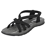 Northside Women's Mori Casual Comfort Sport Sandal, Black, 10