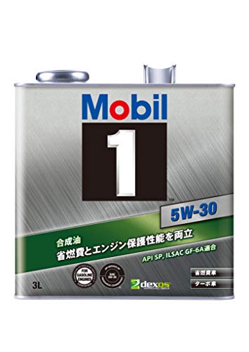 モービル(Mobil) エンジンオイル Mobil 1 5W-30 SP-RC A5/B5/C2 化学合成油 3L