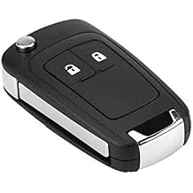 Key Shell, Flip Folding Remote 2 Buttons Car Key Fob Shell Case for Vauxhall Astra Insignia