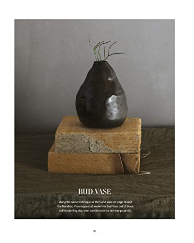 No Kiln, Handbuilding Clay Projects: 50 Elegant Projects to Make for the Home (Fox Chapel Publishing) Beginner-Friendly Step-by-Step Instructions, Technique Tutorials, and More, No Wheel Needed - Image 5