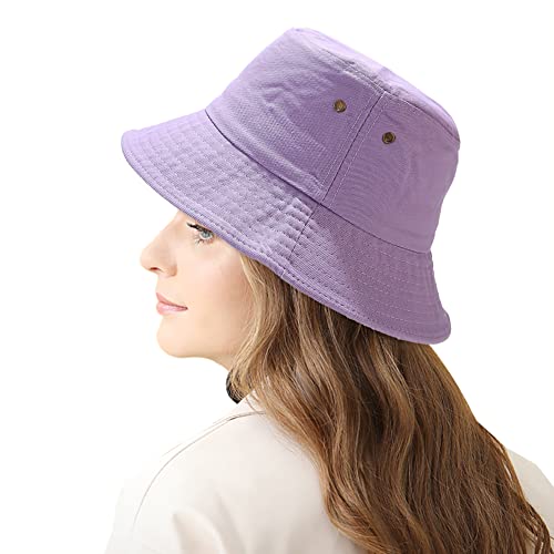 Image of Unisex Bucket Hat Summer UPF 50+ Sun Protection Outdoor Beach Fishing Travel Hiking Hat
