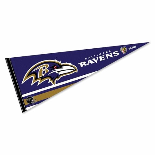 Drapeau Baltimore Ravens WinCraft pour décorer votre salon ou man cave