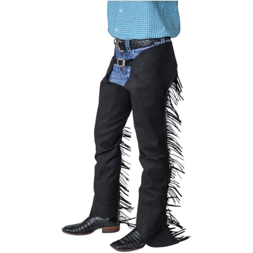 Tough 1 Synthetic Suede Western Show Chaps X-Small