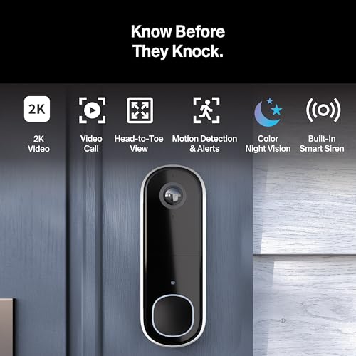 Arlo Video Doorbell 2K (2nd Gen, 2024) – Wireless/Wired — view 5