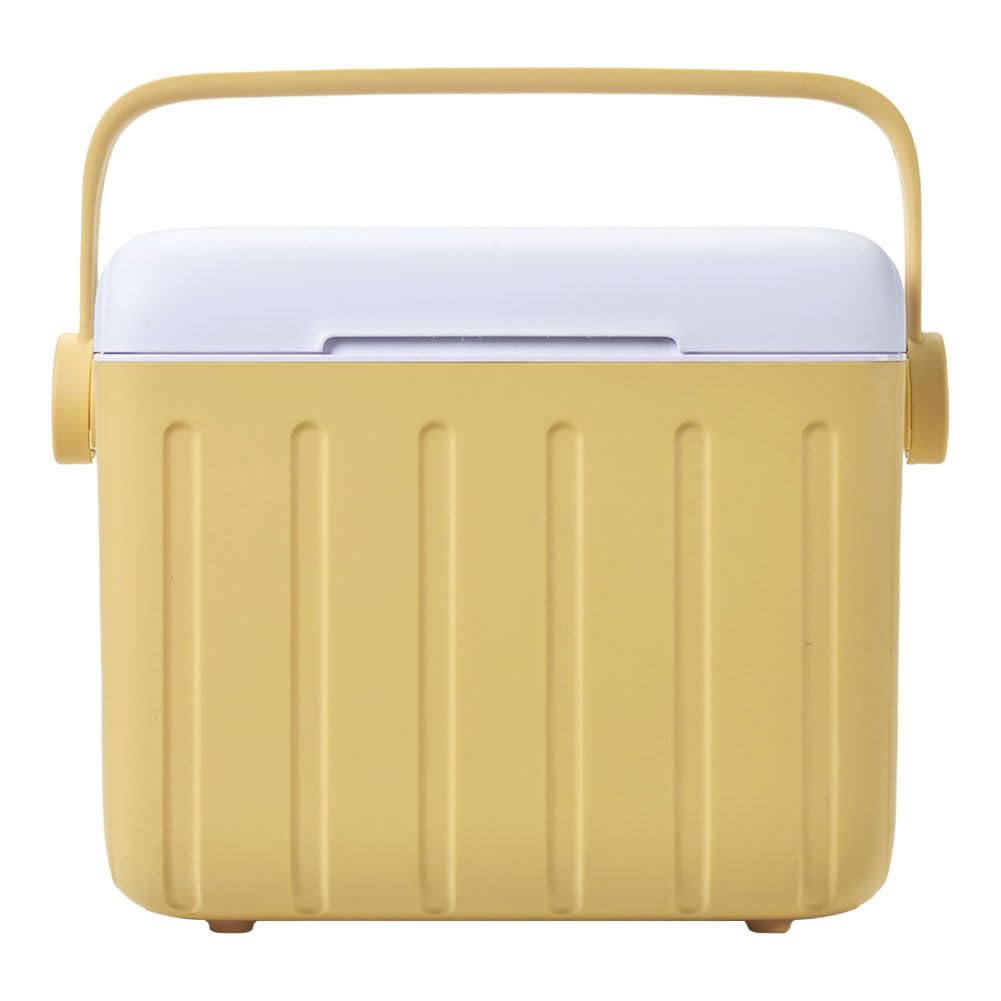 ALINUOYQ 6L Camping Cooler Box Insulated Ice Chest Portable Ice Bucket Outdoor Hard Cooler for Camping Picnic Beach Drink Beverage Fishing