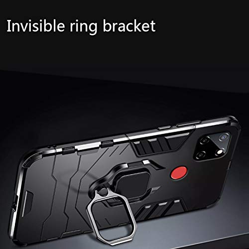 Image of Spazy Case Realme C31 Back Cover | Dual Layer Armor Defender Full Body Protective + PC Hybrid Kickstand Back Case for Realme C31