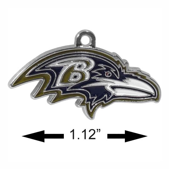 Image of NFL 2-Inch Hoop Earrings