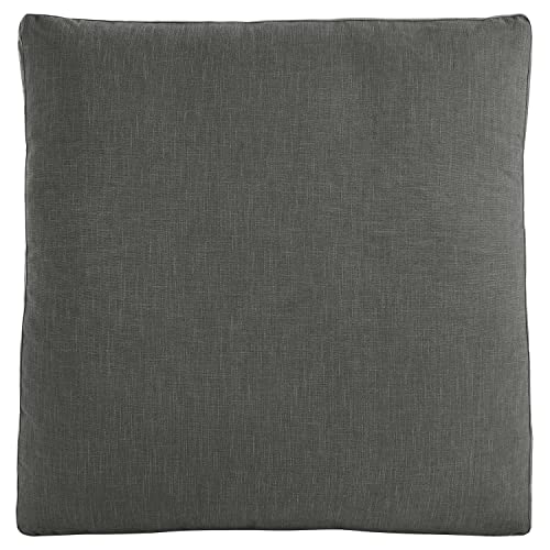 Modway Commix Down-Filled Overstuffed Upholstered Sectional Sofa Ottoman In Gray #TOP4