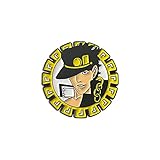 Anime JJBA Kujo Jotaro Pins - To Be Continued Enamel Brooch Pins - Jojo Cosplay Metal Badge Jewelry Accessory for Backpack Clothes Caps (JOJO Pin 10)