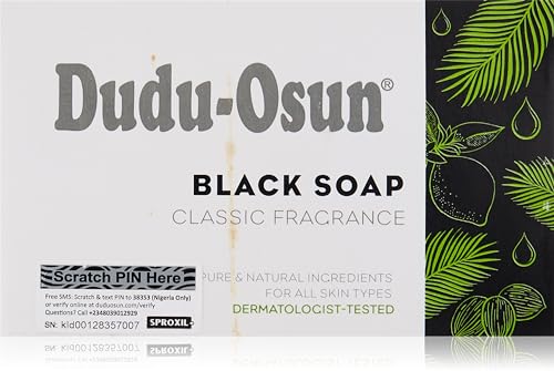 Dudu Osun verde Jabón negro de África