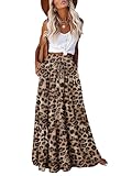 CHICZONE Long Maxi Skirt for Women High Waist Boho Western Skirts Festival Outfits Clothing with Pockets