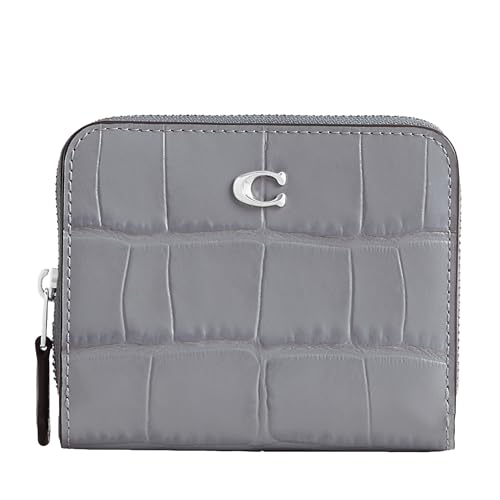 Coach Embossed Croc Billfold Wallet