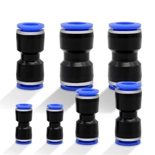 Raccords pneumatiques PU de haute précision pour tube rigide et tuyau d'eau 4mm à 12mm