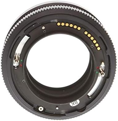 Mamiya Auto Extension Tube No. 1, angled view of the lens mounting side