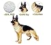 Igreli German Shepherd Figurine,Large Dog Figurine,Highly Detailed Action Dog Figure Toys,Realistic Animal Figure Toy for Christmas Birthday Gift.Size:7.9 Inch