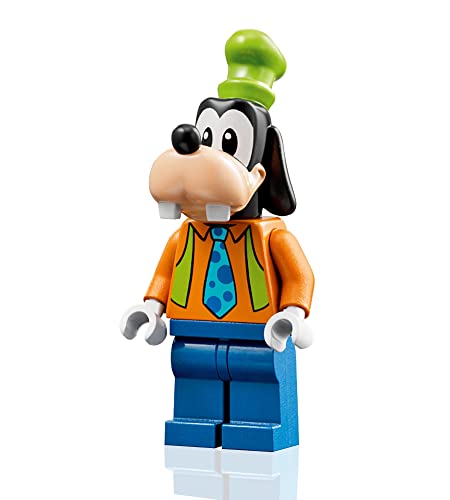 LEGO Disney Mickey and Friends Minifigure - Goofy (Orange Shirt, Tie with Blue Polka Dots, and Hat) 10778