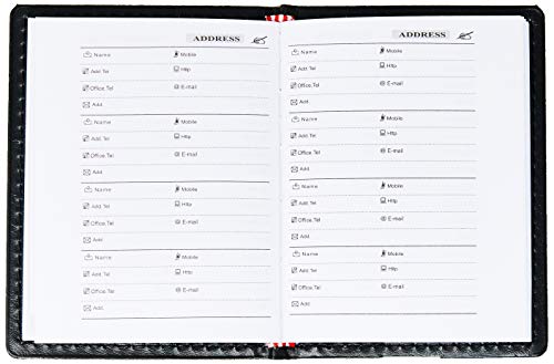 Índice Telefônico, Kit, 145553, Preto