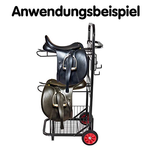 Sattelwagen Dema Ascot für zwei Sättel, klappbar und stabil