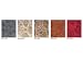 BIANCHERIAWEB Copridivano Sofa Cover in Fantasia Disegno RS 3 Posti RS 400 Arancione