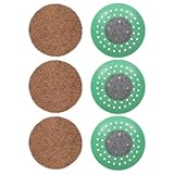 Beaupretty 3 Ensembles Nid de pigeon avec coussin marron perroquet nid de canari en plastique nid de reproduction respirant nid de reproduction domestique Multifonction Accessoires Provisions