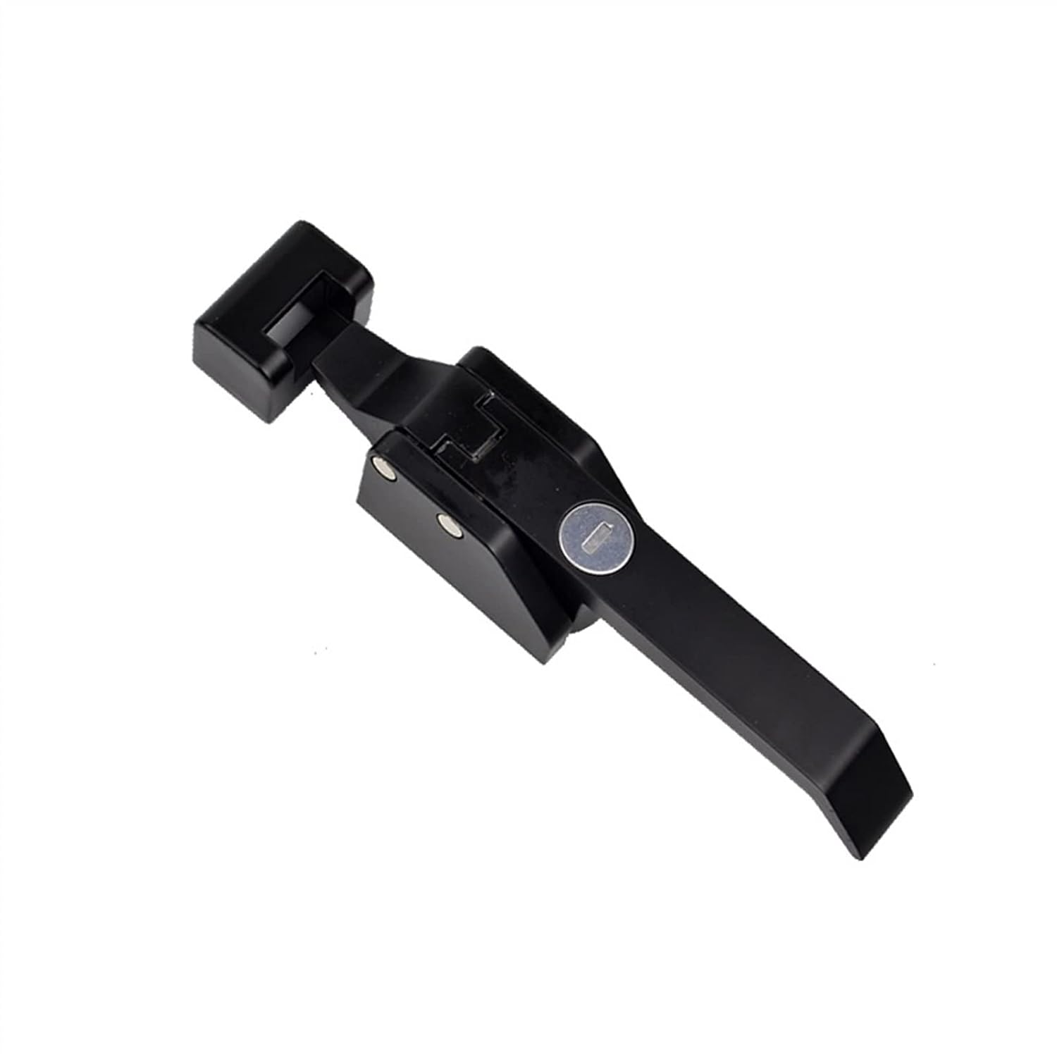 DK615 Oven Refrigerator Door Cabinets Freezer Handles Hasps Buckle Strong Durable Industrial Cabinet Lock 1Pcs (Color : No Key)