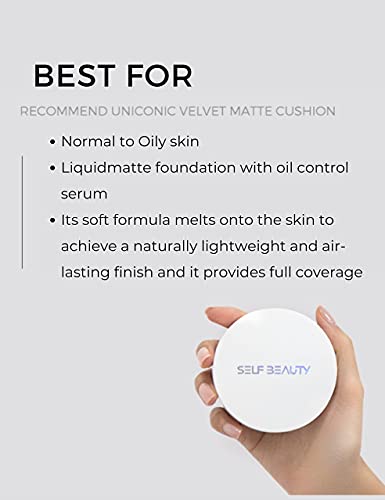 Self Beauty UMC201 Selfbeauty Uniconic Satin Bb Cushion Foundation Matte thumb #6