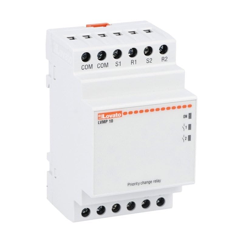 Relais alternance pompe 24 VAC Lovato pour rail DIN 35 mm