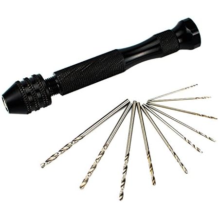 Amazon Hewflit ハンドドリル 穴開け 木材 プラスチック 金属 電動工具不要 金属 汎用 穴径 クラフト ハンドドリル