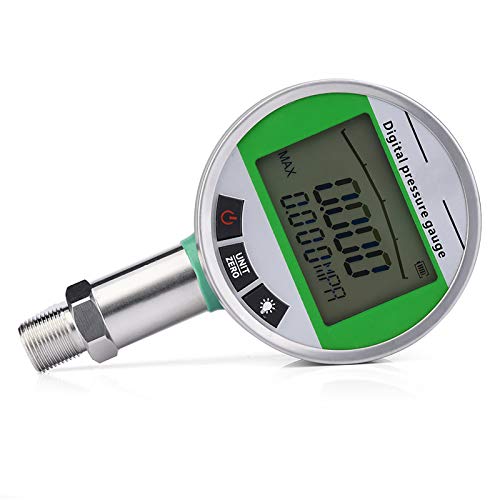 Indicateur de pression hydraulique digital inox M20*1.5 1.6Mpa