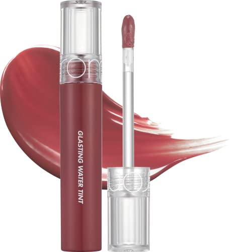 rom&nd Juicy Lasting Tint #23 Nucadamia - K-Beauty Nudy Red Brown Lip Stain for Pure Bare Juicy Glossy Finish | Hydrating, Long-Lasting & Fruit-Inspired Korean Lip Tint