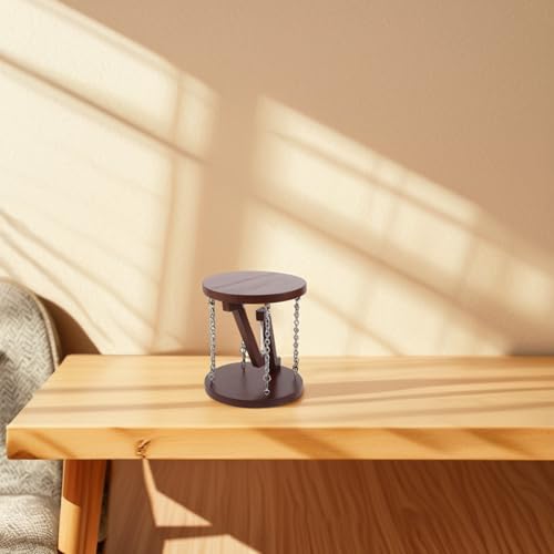 Étagère Flottante en Bois Structure Tendue Ajustable Support Décoratif