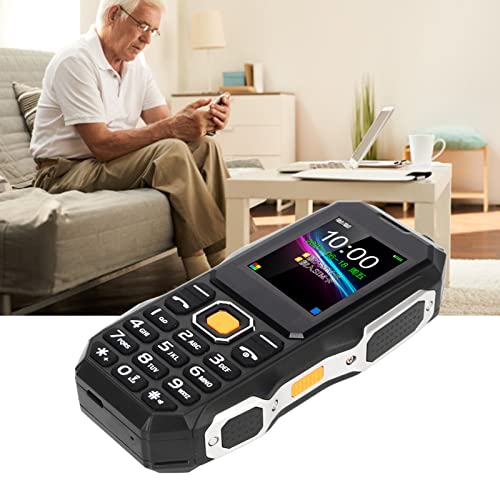 Robust 2G seniormobil med 1,8" skärm och lång batteritid - svart