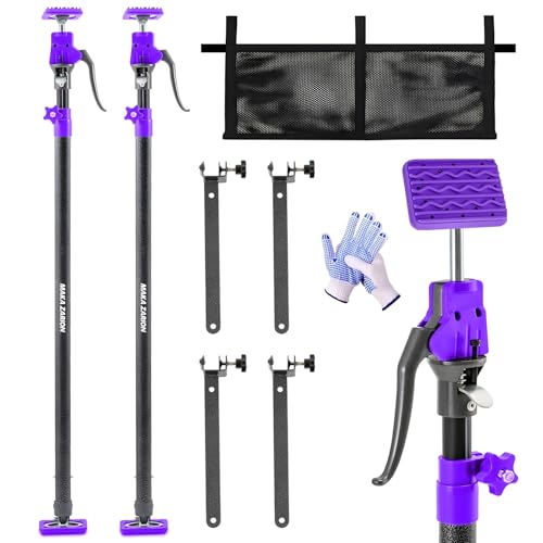 Adjustable Cargo Bar, Truck Bed Divider from 40 to 78.7 in with 200LB Bearing, Cargo Bar for Pickup, Truck Bed Organizer Cargo Bars for SUV, Trailer, Van, Come with 4 Divider Bar, 2 Pack, 1 Cargo Net