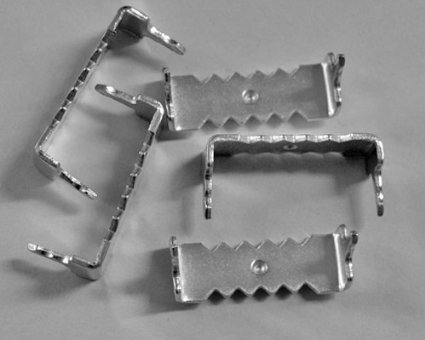 Image of SMALL NO NAIL SAWTOOTH PICTURE HANGERS-NICKEL PLATED, 500 PIECES