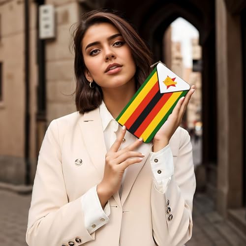 Monedero de mano largo con capacidad para móvil y llaves de Zimbabwe 7