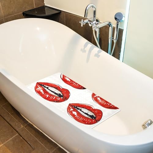 Tapis de bain antidérapant relief 3D chic pour baignoire - 6