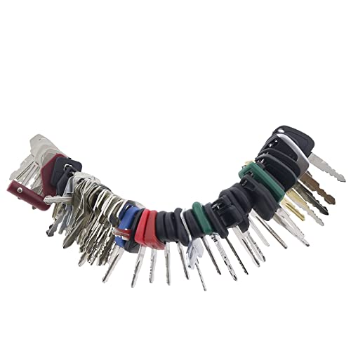 Solarhome 100 Keys Heavy Equipment/Construction Ignition Key Set Compatible with Heavy Equipment Volvo John Deere Bobcat New Holland Komatsu and More - Thumbnail 6