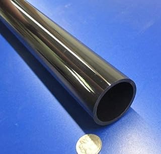 Delrin Black Acetal POM Round Tube 1.75